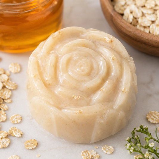 Honey & Oat Rose Soap