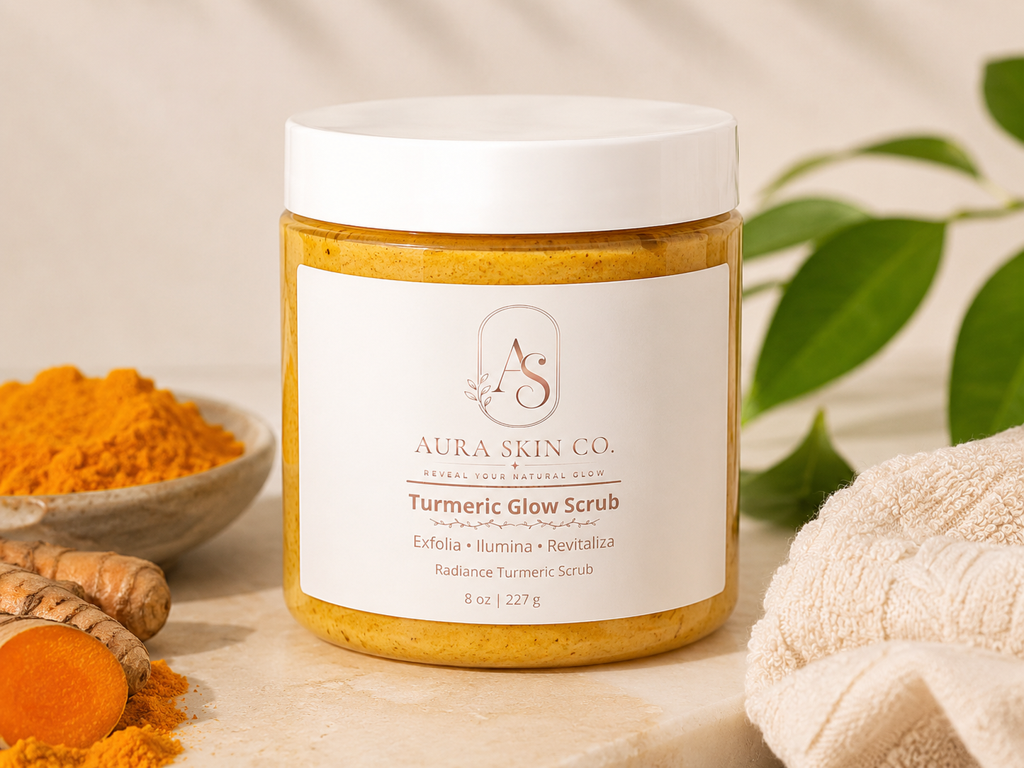 Turmeric Glow Scrub